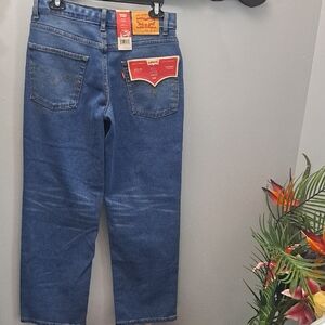 Levi's Relaxed Fit Boys Denim Baggy Stretch Jeans Size 16 New